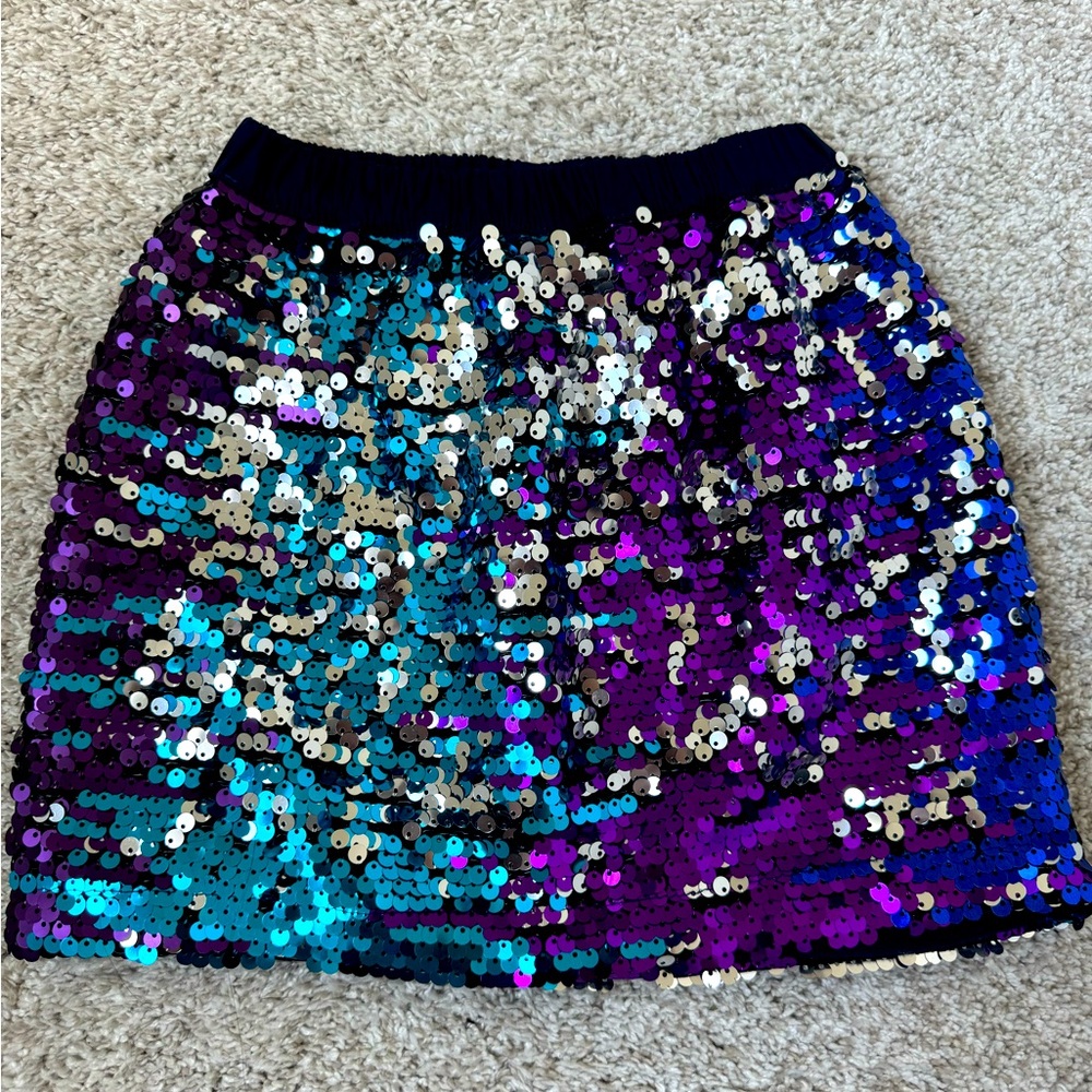 Girls Sequin Skirt Size 4